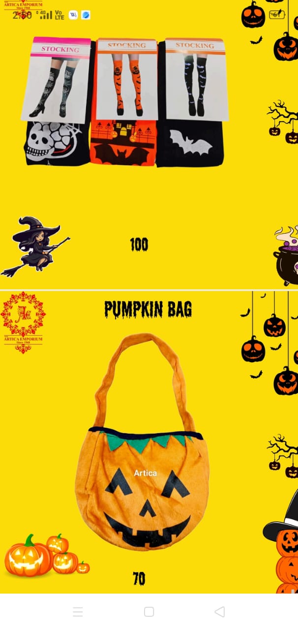 PUMPKIN BAG 140