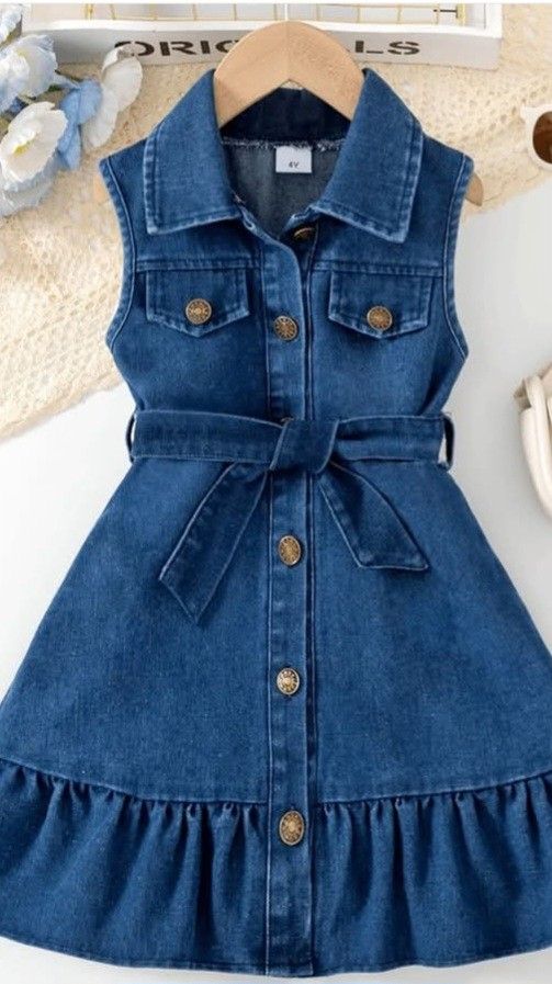 denim frock